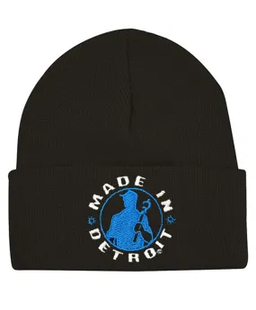MID Black Cuff Beanie