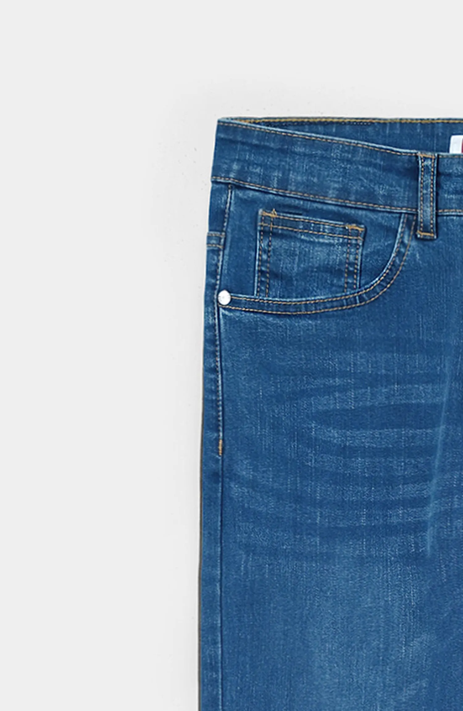 Mid Blue Narrow Fit Jeans
