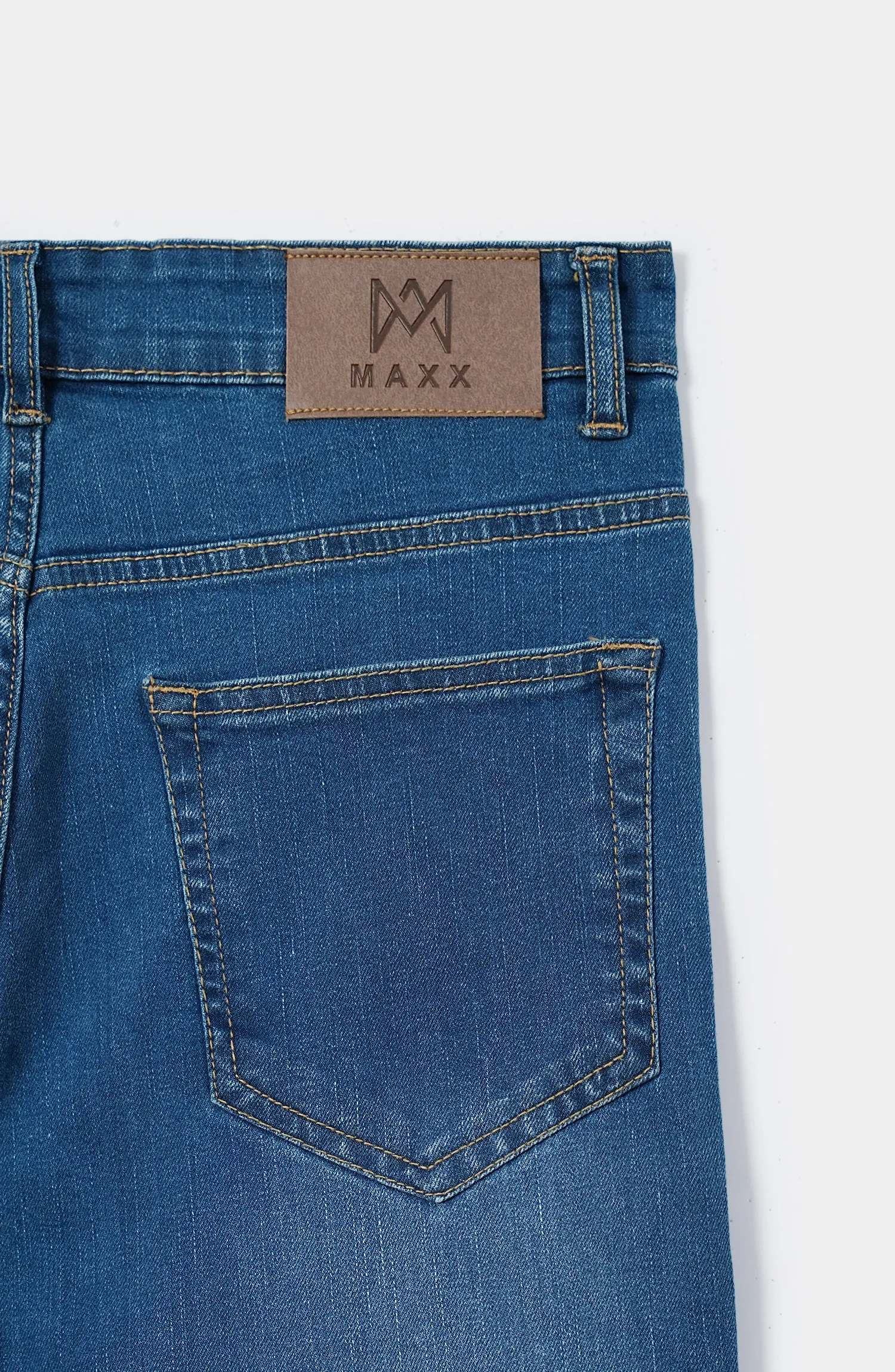 Mid Blue Narrow Fit Jeans