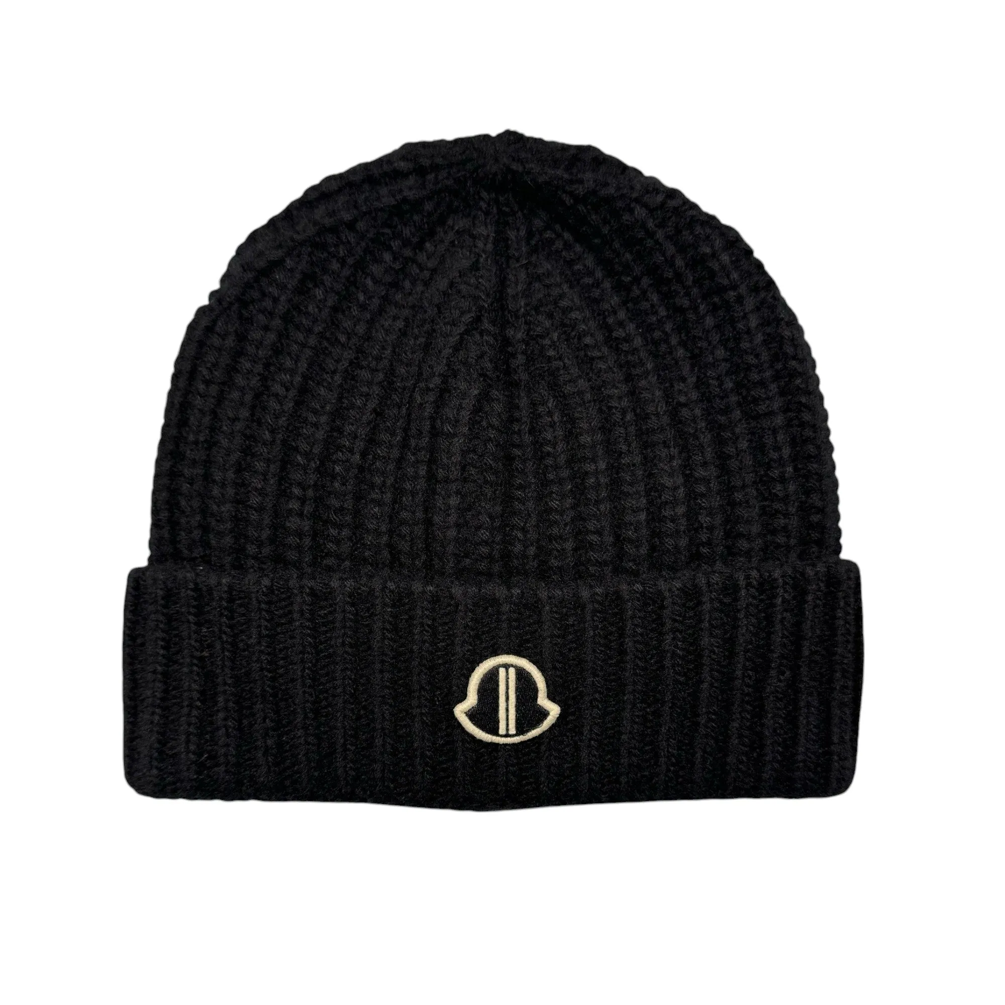 Moncler Black Cashmere Beanie FW24