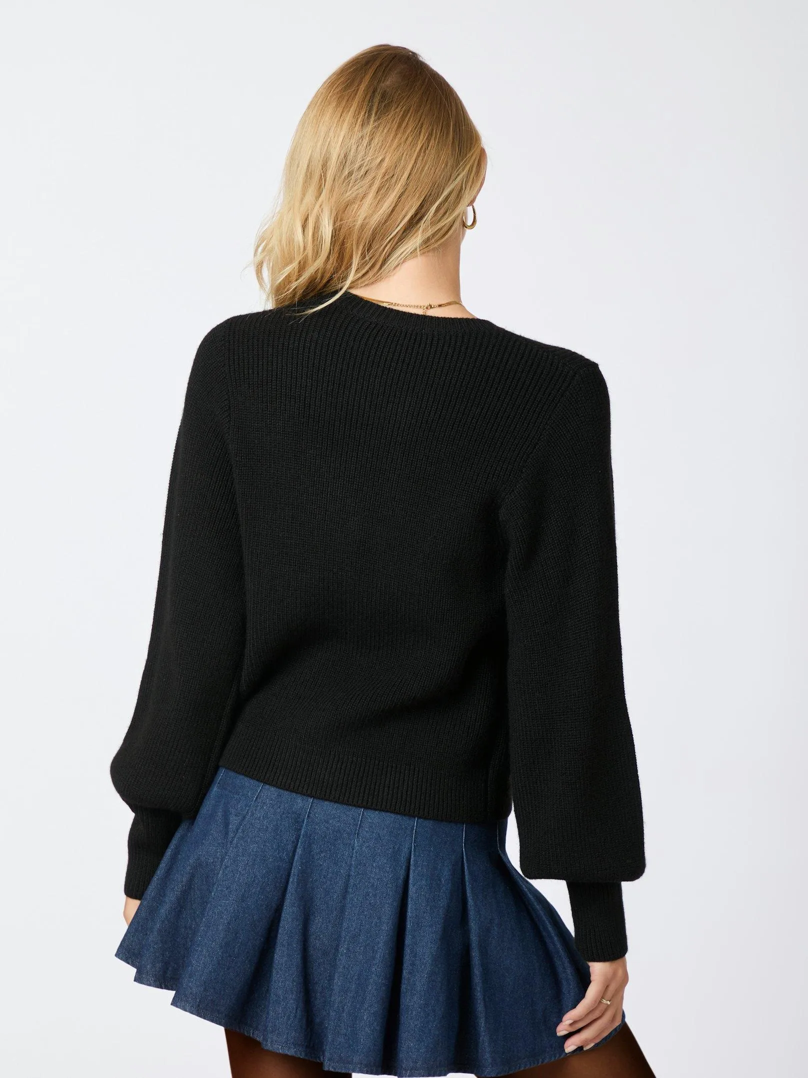 Muscado Knit Cardigan - Black