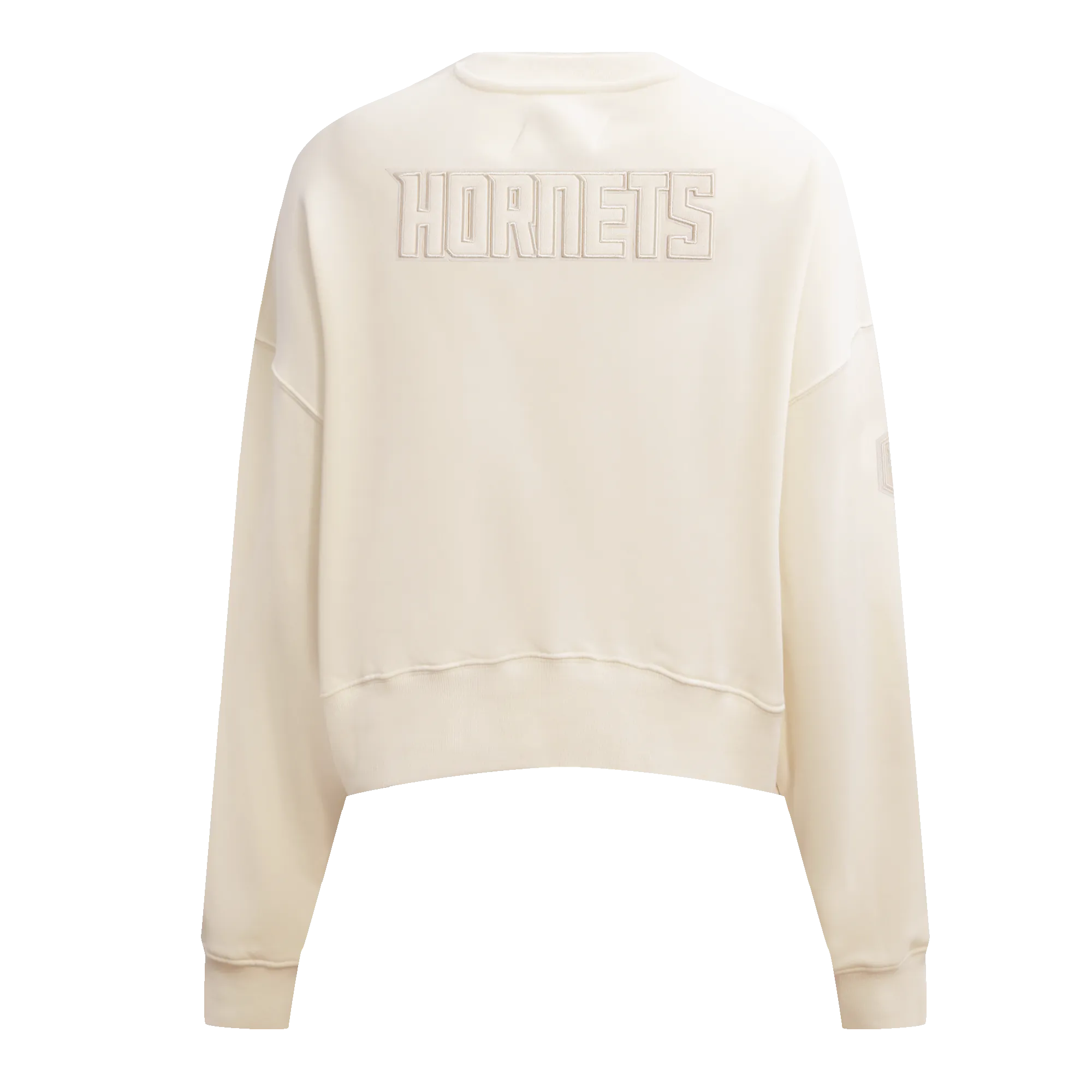 NBA CHARLOTTE HORNETS NEUTRAL WOMEN'S CREWNECK (EGGSHELL)