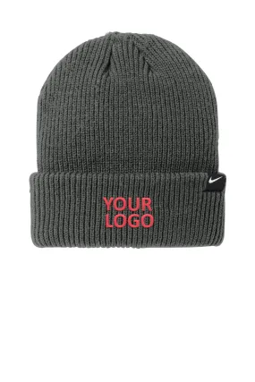 Nike Terra Branded Beanies, Dark Grey
