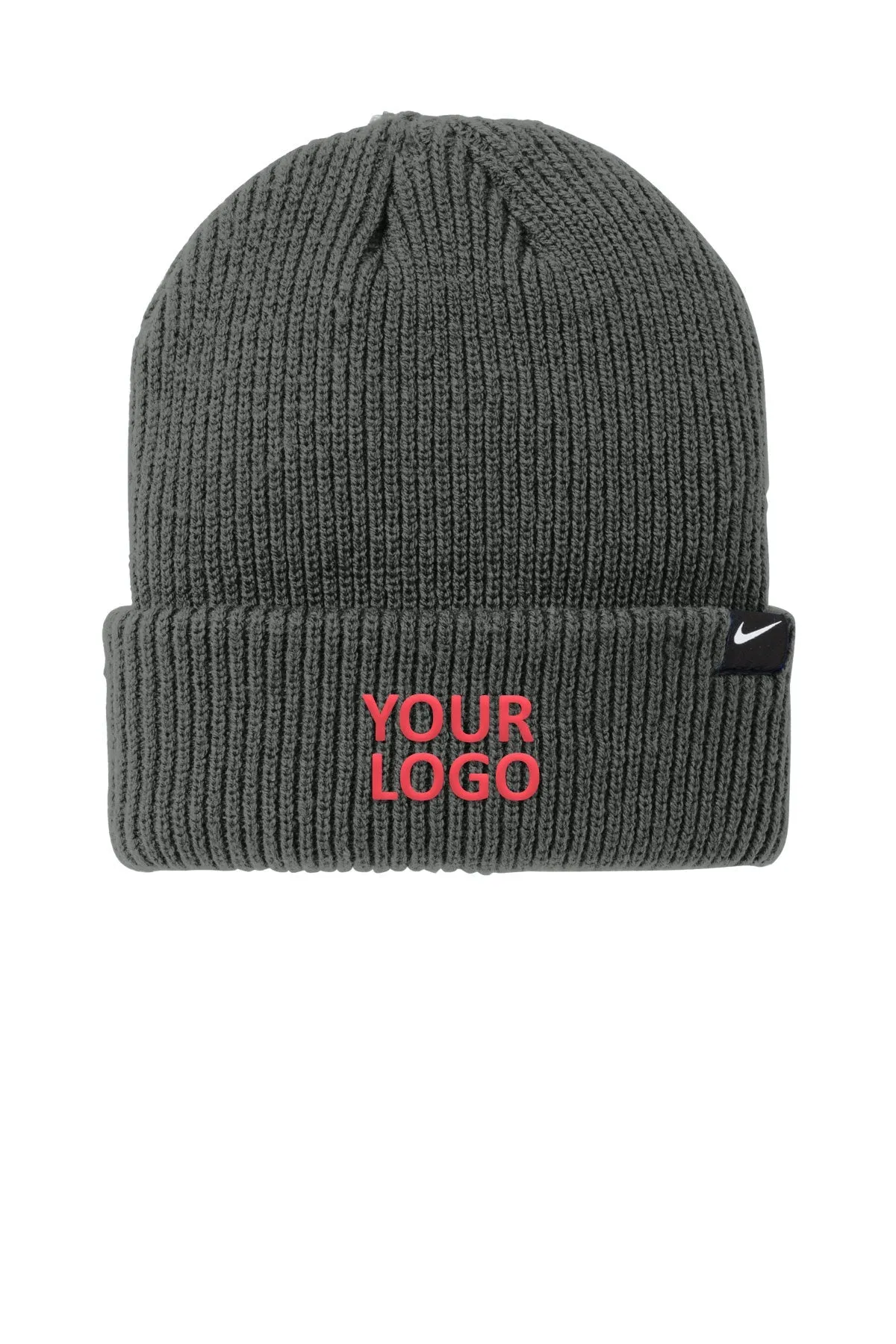Nike Terra Branded Beanies, Dark Grey