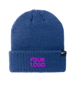 Nike Terra Branded Beanies, Gym Blue