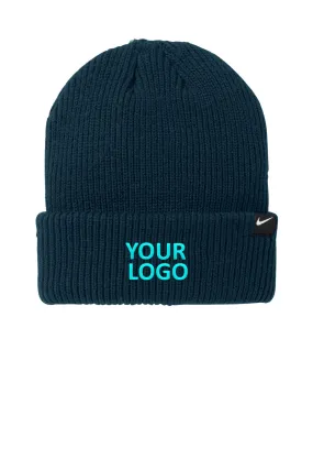 Nike Terra Branded Beanies, Midnight Navy