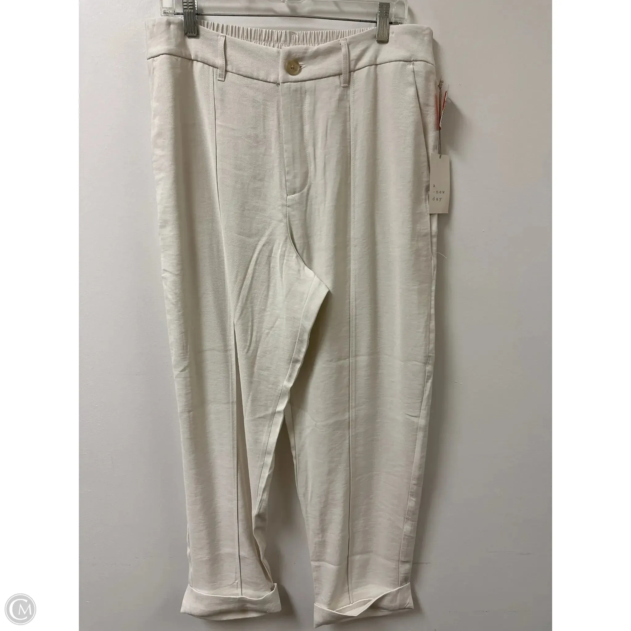 Pants Dress By A New Day In Cream, Size: 14