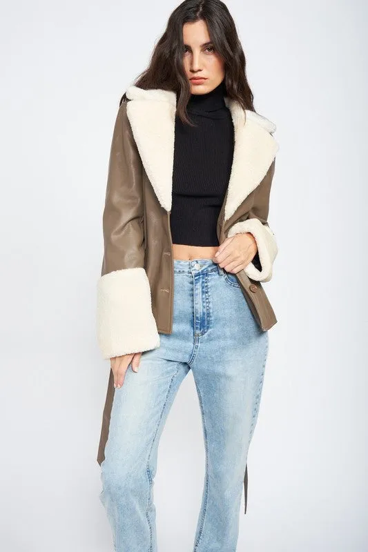 Penny Girl Sherpa Jacket