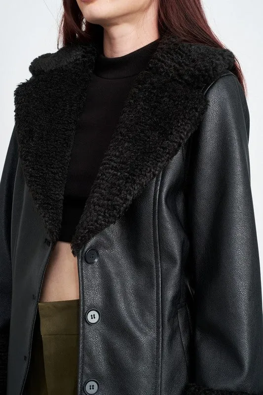 Penny Girl Sherpa Jacket
