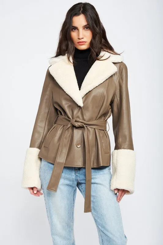 Penny Girl Sherpa Jacket