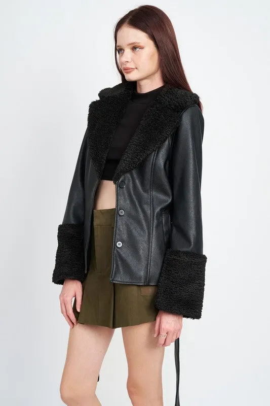 Penny Girl Sherpa Jacket