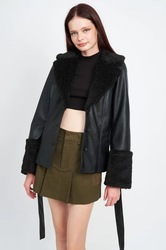 Penny Girl Sherpa Jacket
