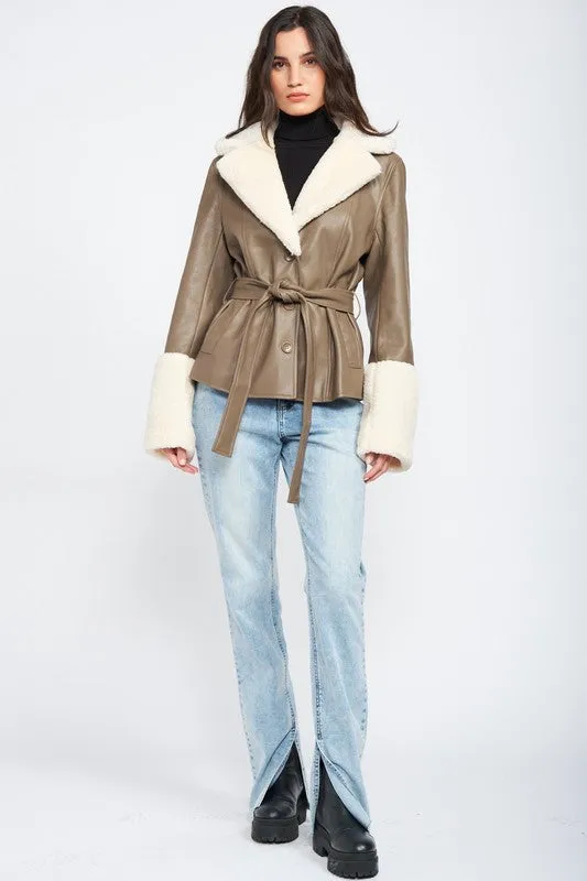 Penny Girl Sherpa Jacket