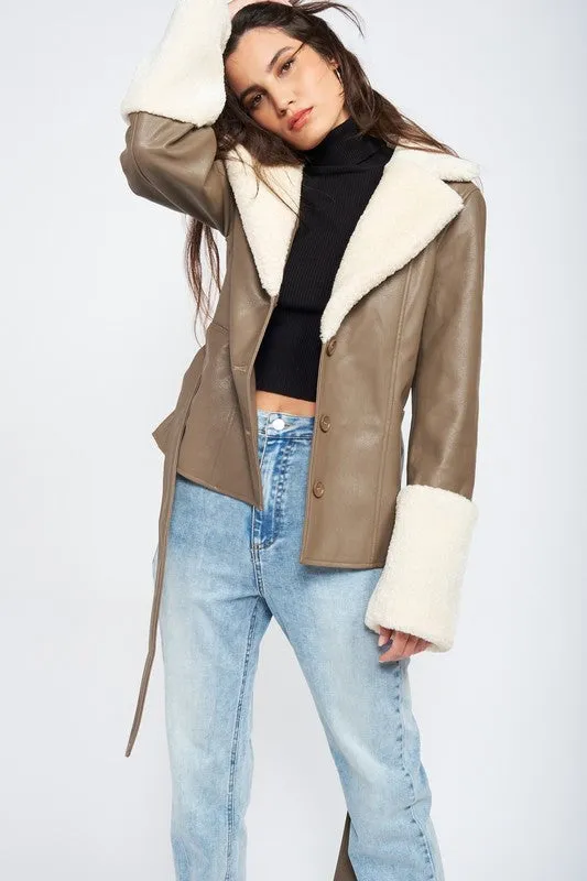 Penny Girl Sherpa Jacket