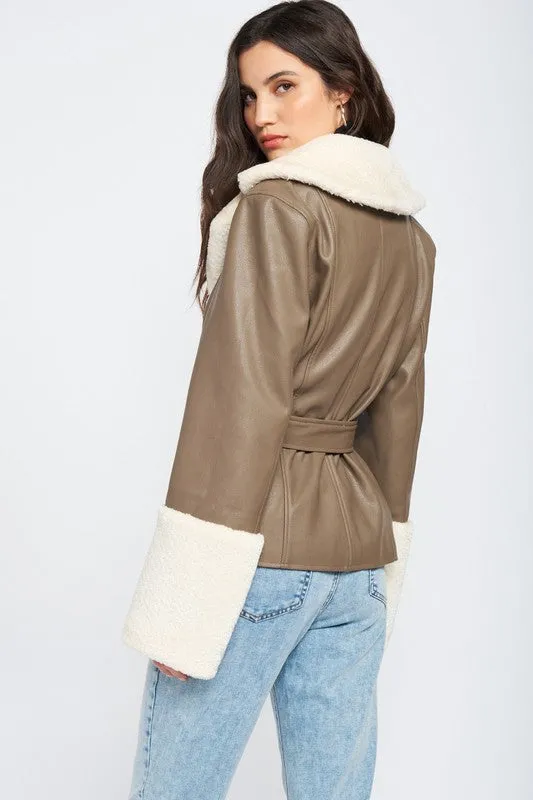Penny Girl Sherpa Jacket