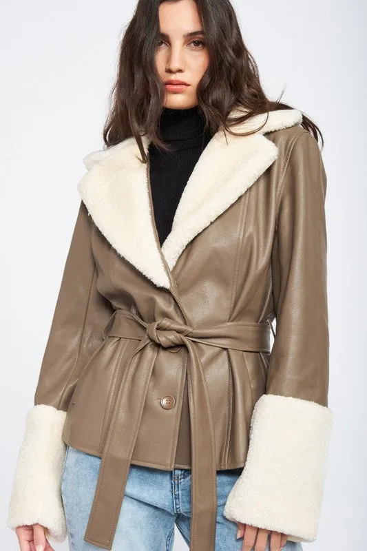 Penny Girl Sherpa Jacket