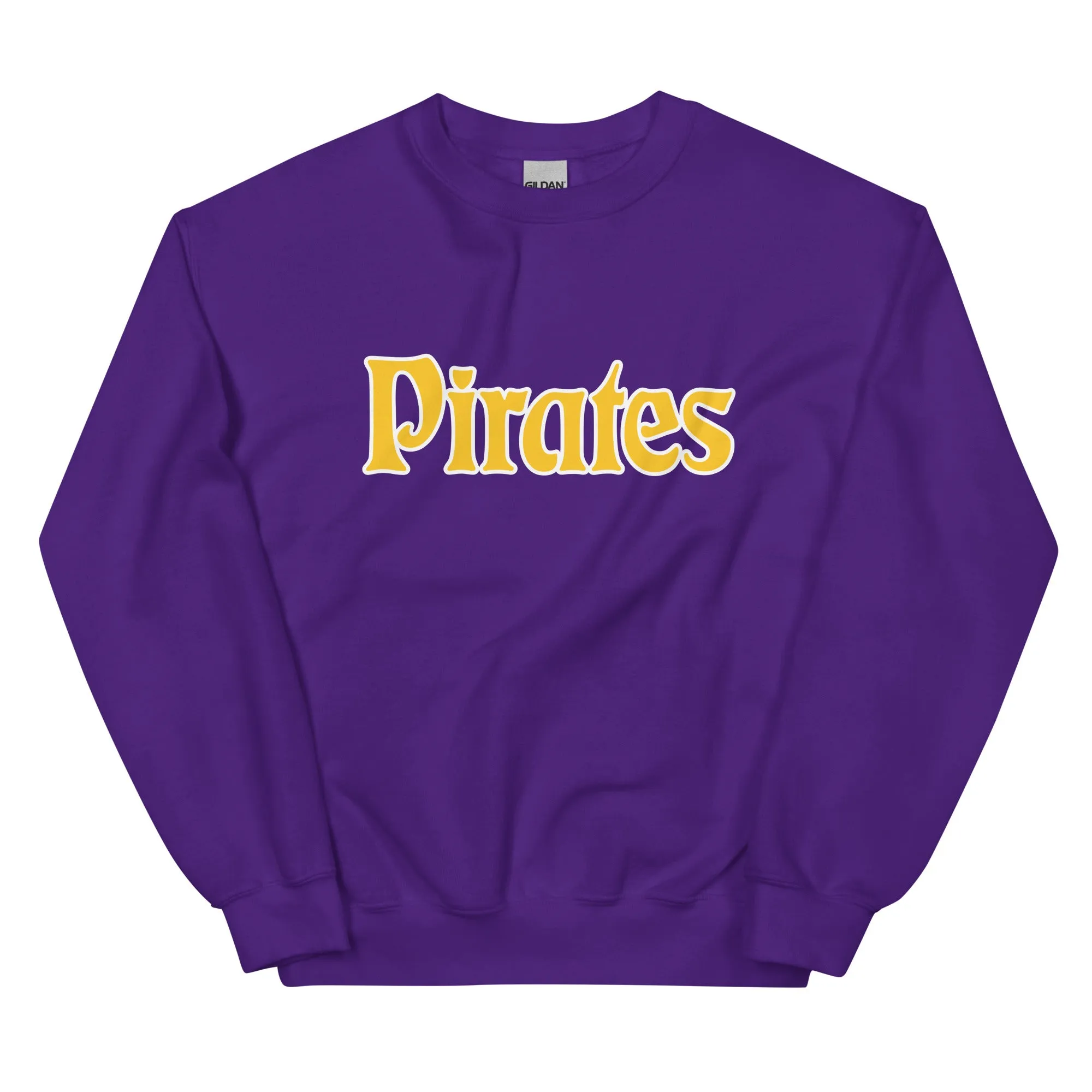 Pirates Purple and Gold Vintage Sweatshirt