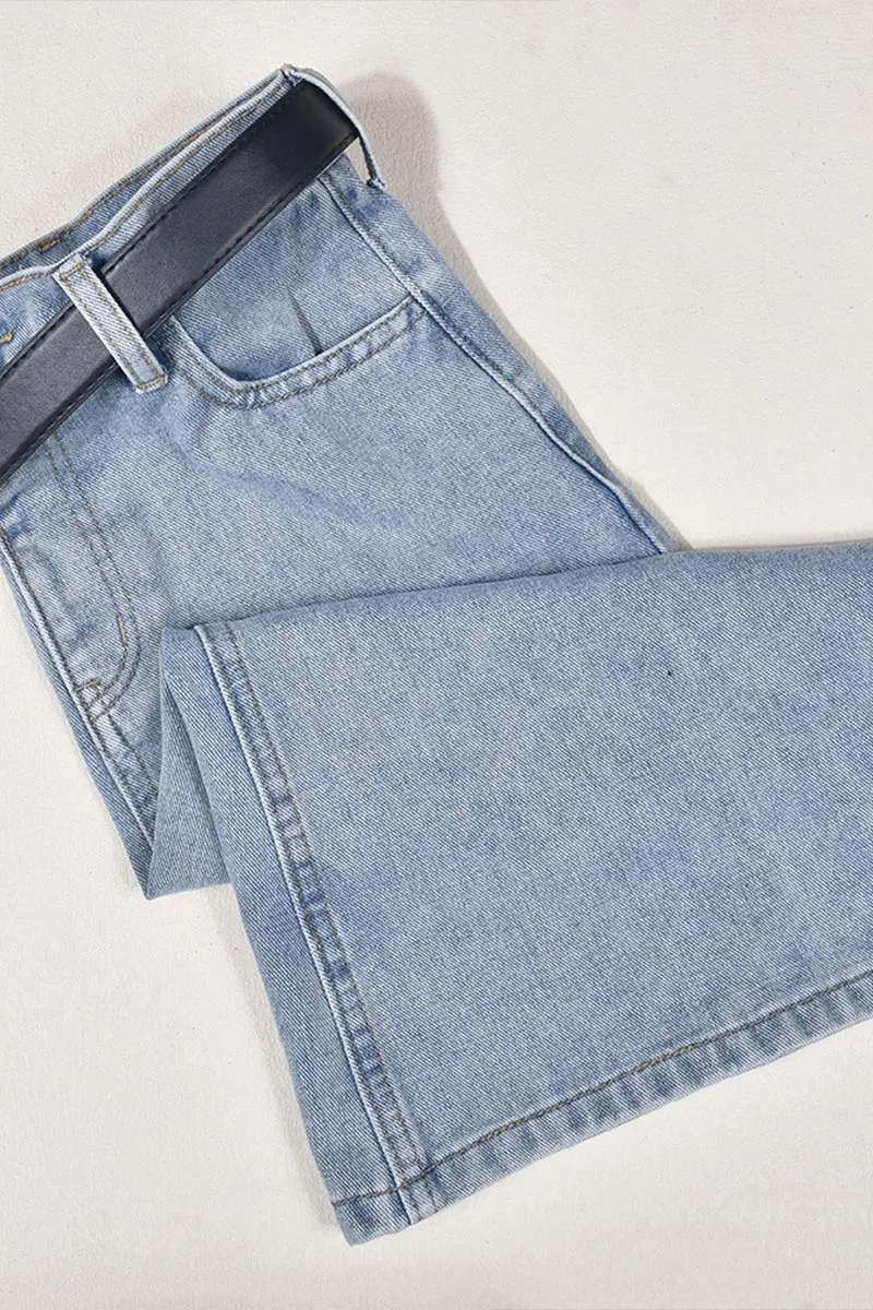 PM0175 Bootcut Denim Long Pants