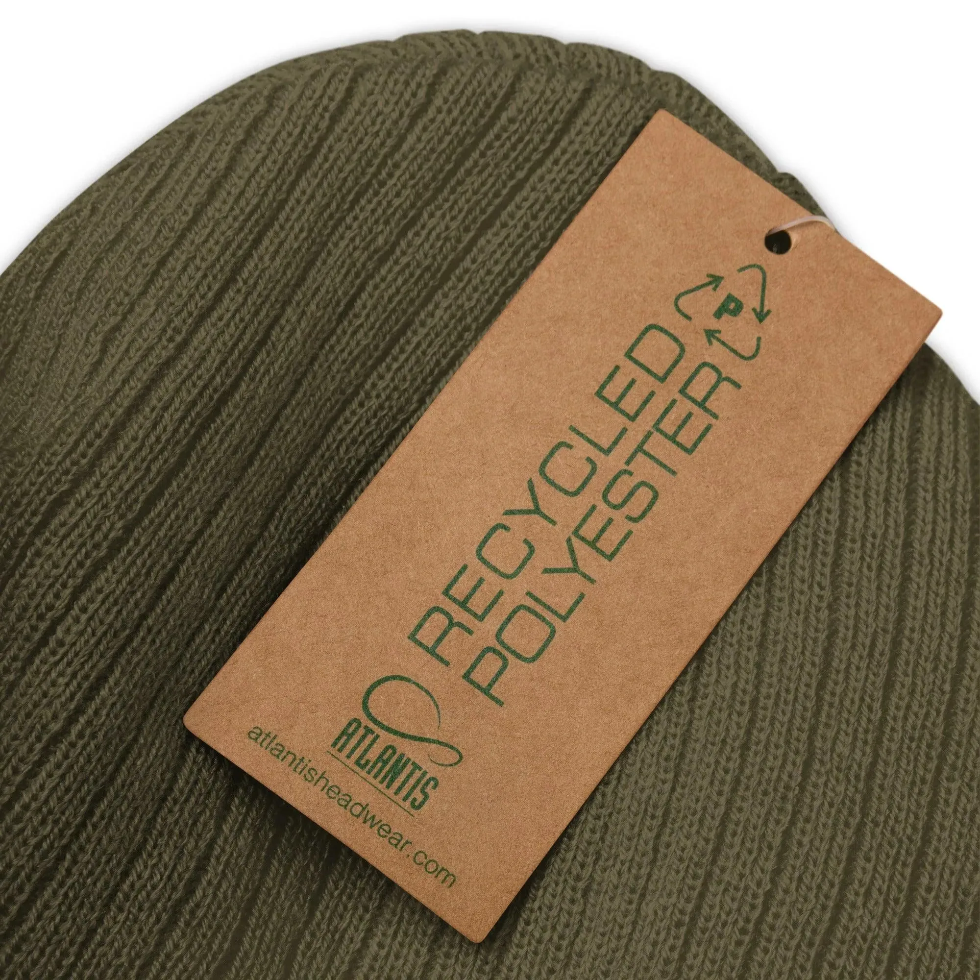 Portuguese Azulejo Tile Motif Embroidered Beanie