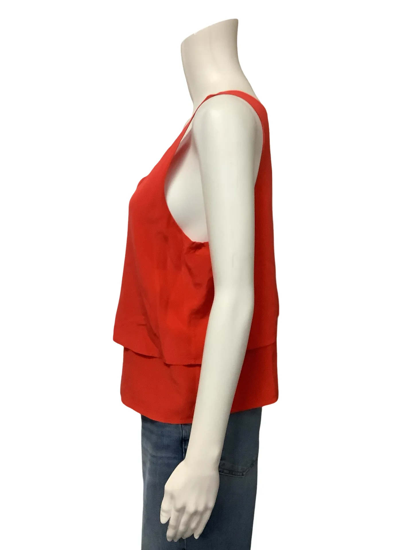 Rebecca Minkoff Top Orange Size: S