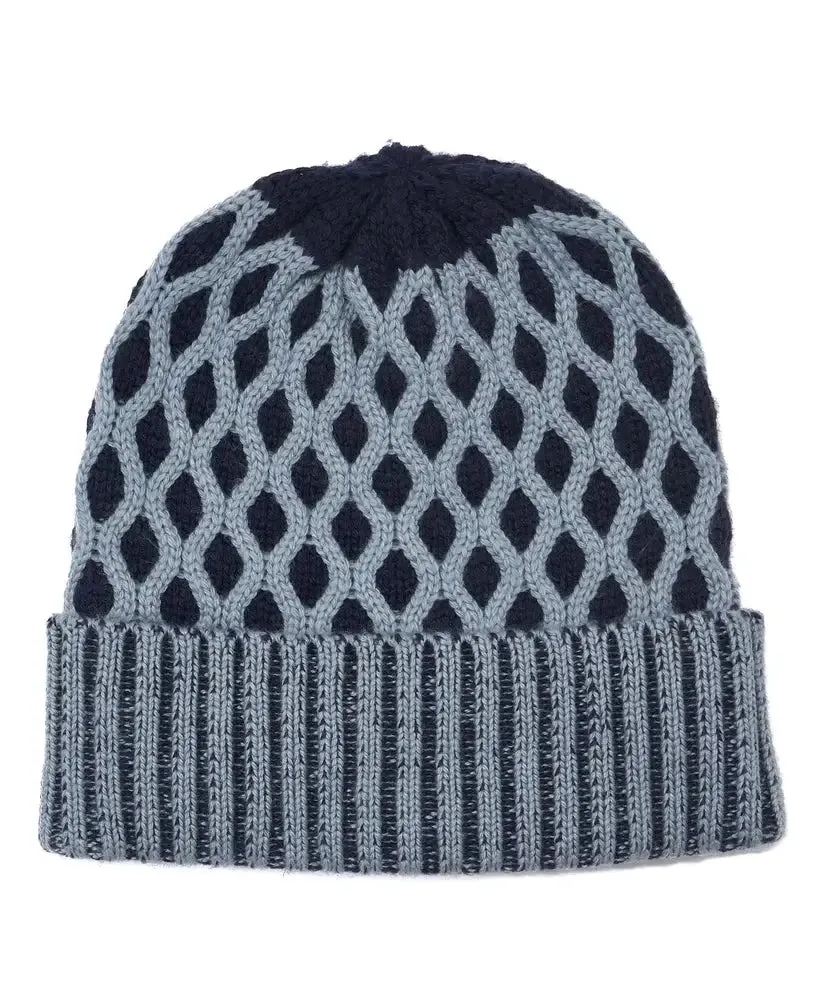 Recycled Bi-Color Honeycomb Beanie