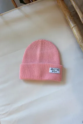 Recycled Bottle Beanie in Pink