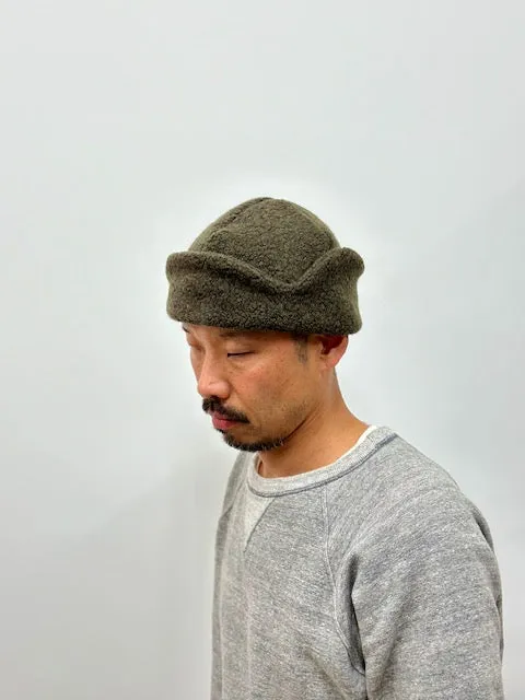 Recycled Wool Flight Cap With Earflaps | Grey