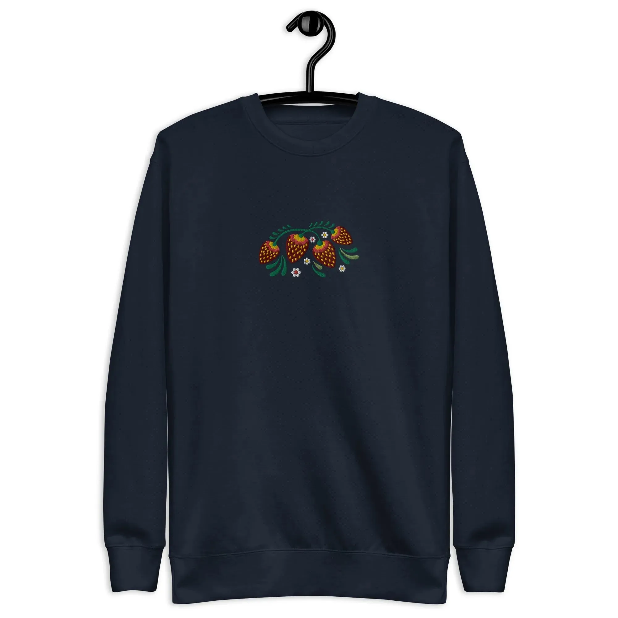 Russian Khokhloma Embroidered Sweatshirt