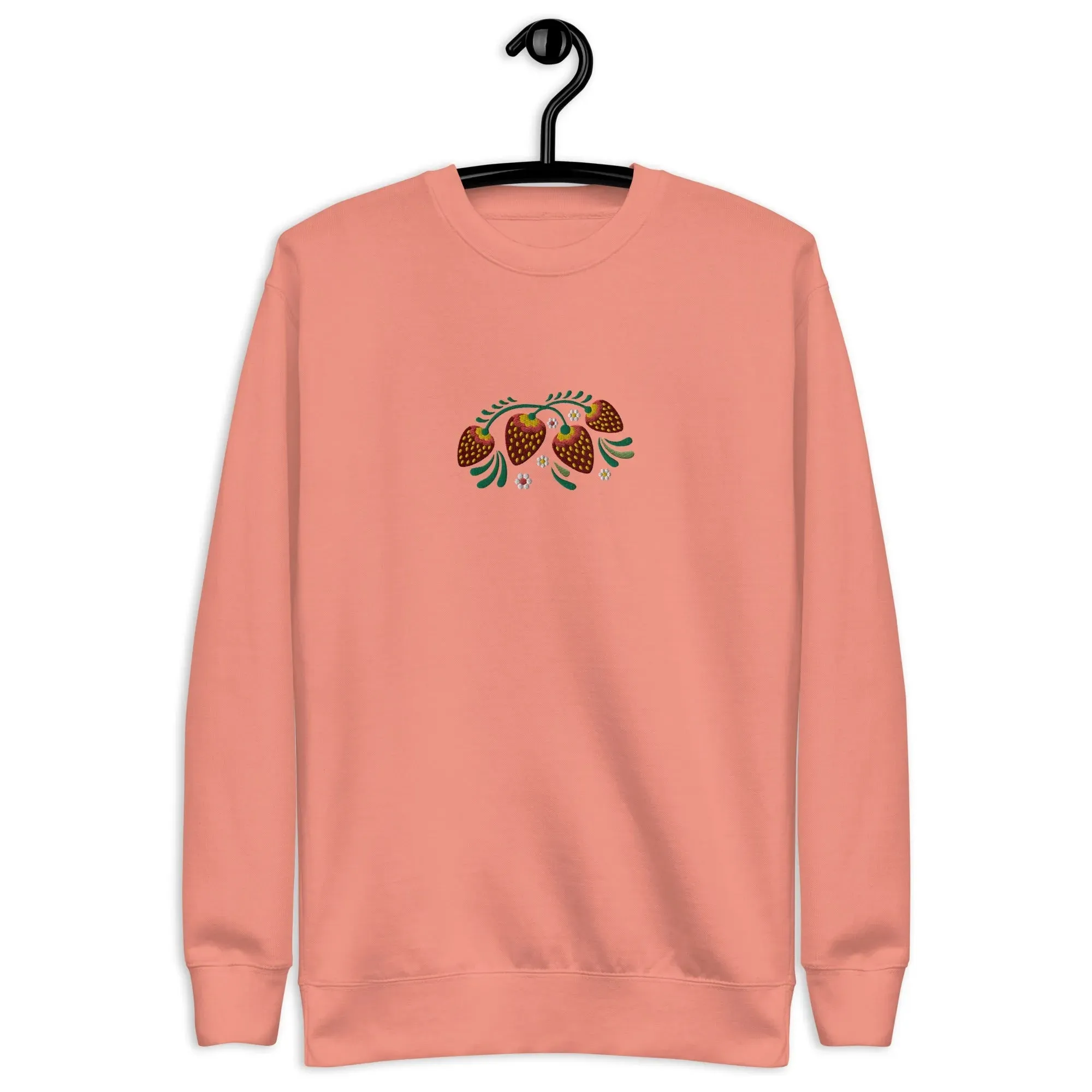 Russian Khokhloma Embroidered Sweatshirt
