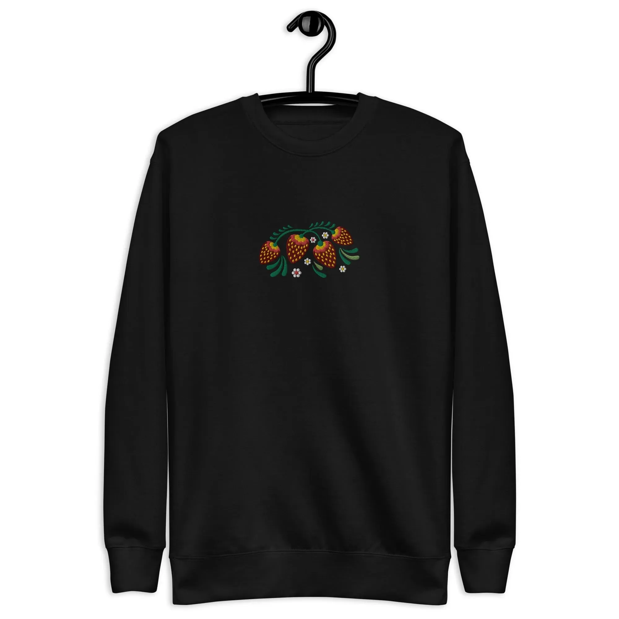 Russian Khokhloma Embroidered Sweatshirt