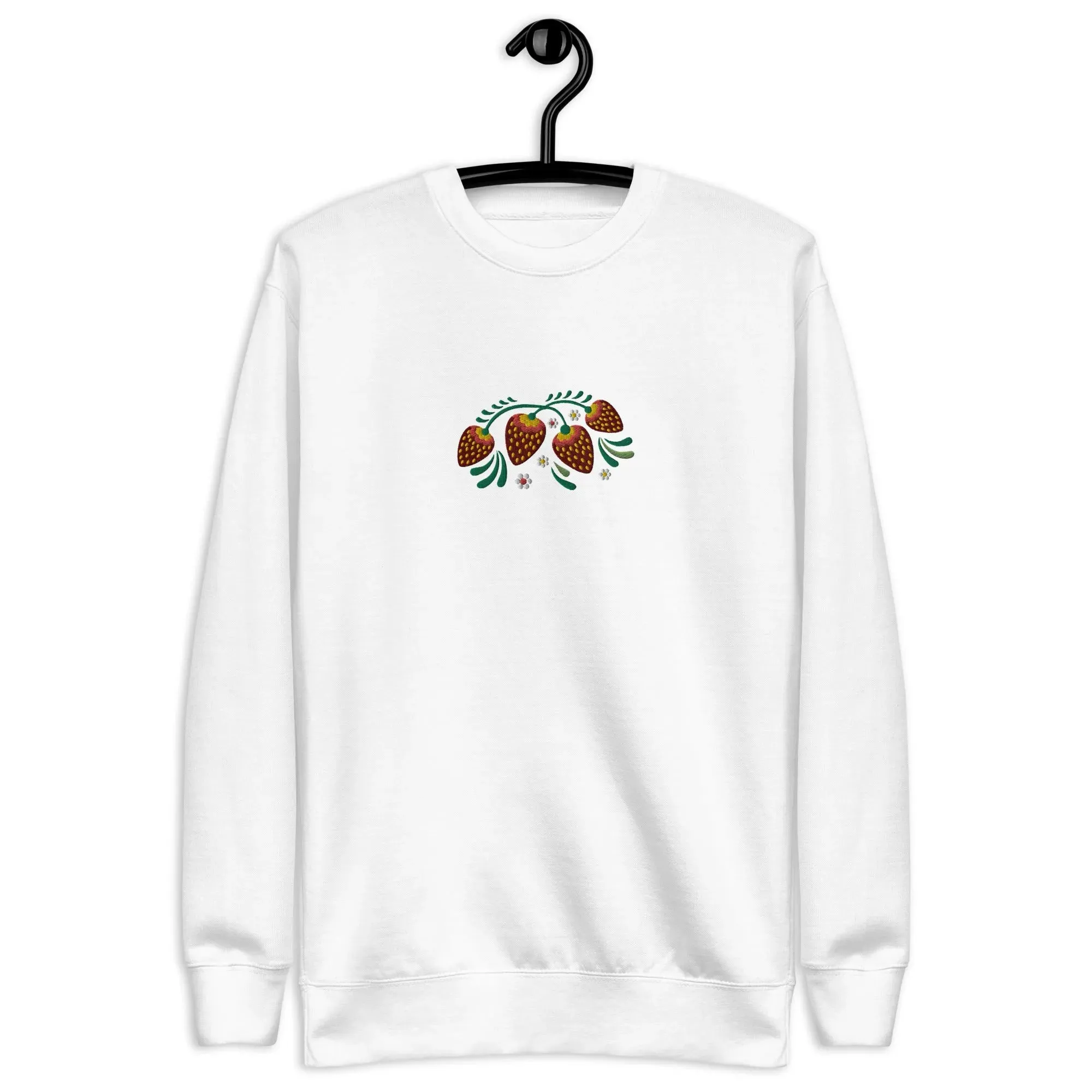 Russian Khokhloma Embroidered Sweatshirt