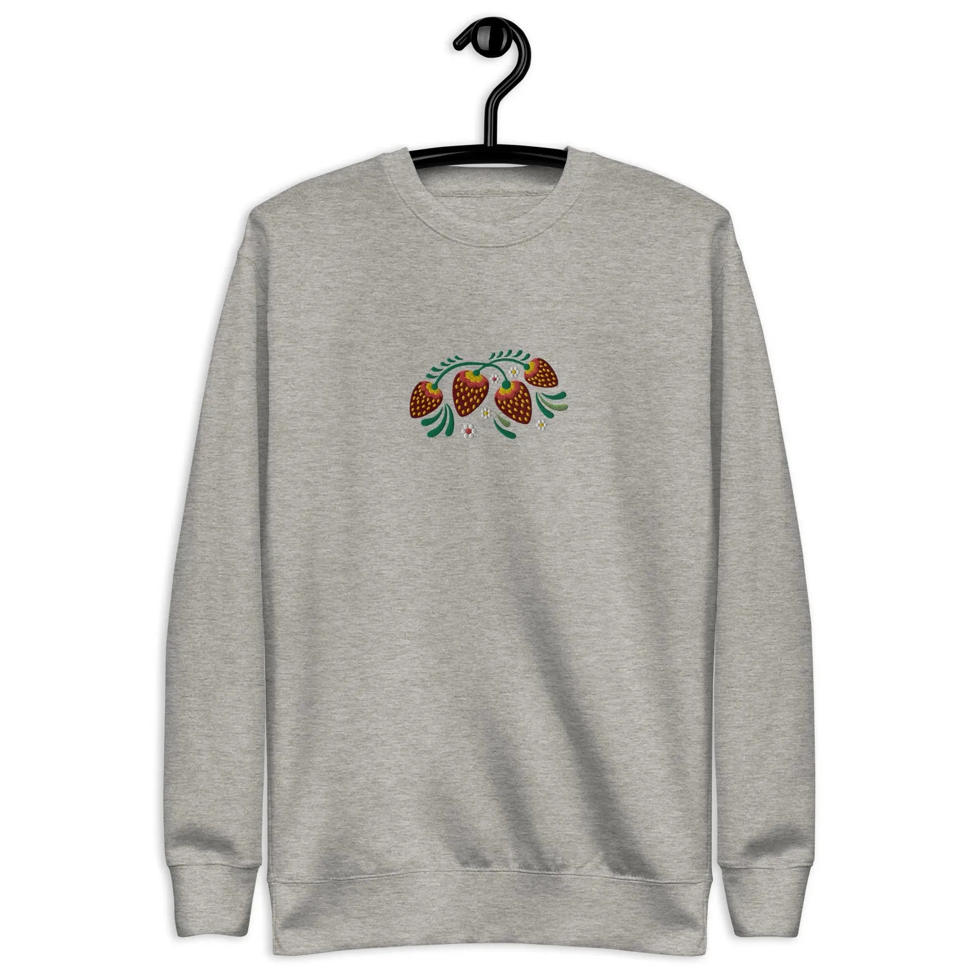 Russian Khokhloma Embroidered Sweatshirt