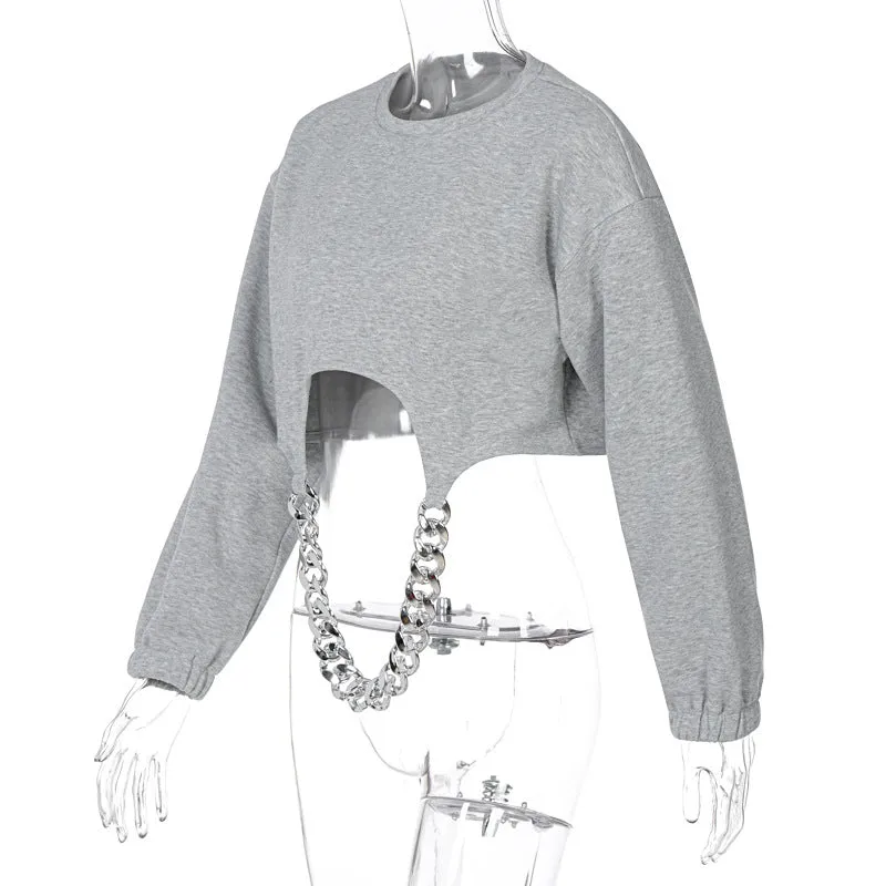 Said Nothing Else Crop Top