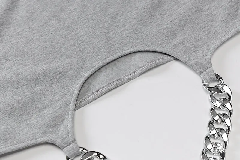 Said Nothing Else Crop Top