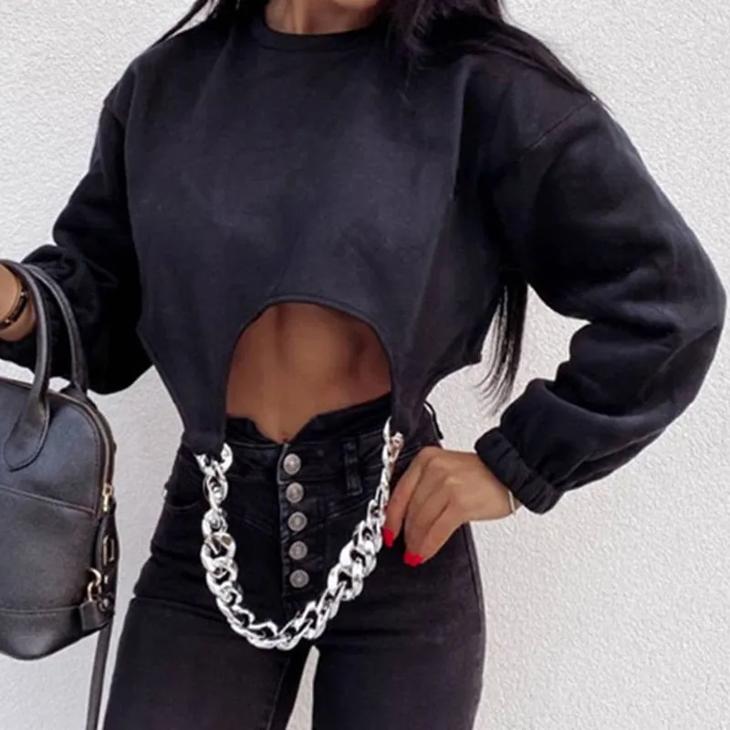 Said Nothing Else Crop Top