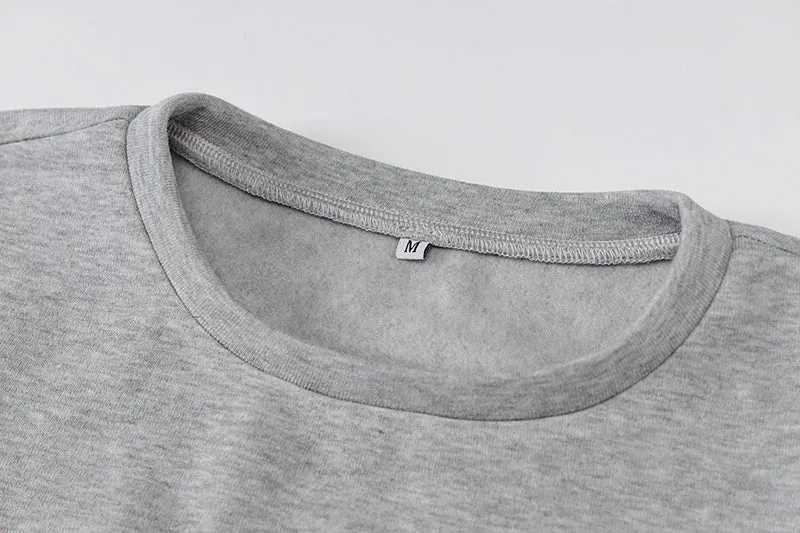 Said Nothing Else Crop Top