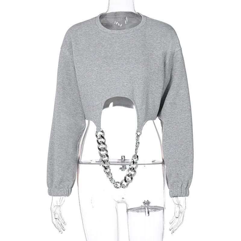 Said Nothing Else Crop Top