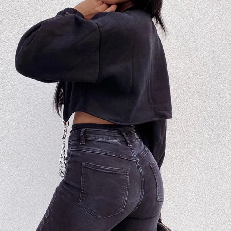 Said Nothing Else Crop Top