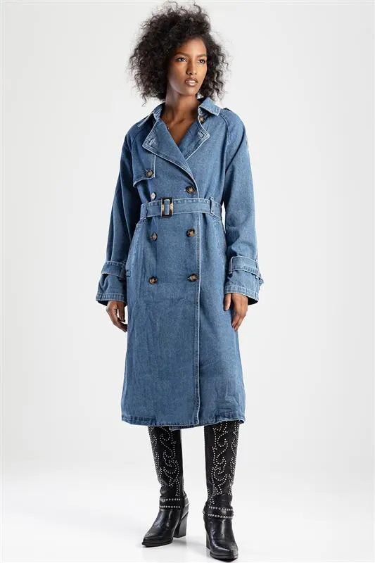 Sissy Boy Holmes Denim Trench Coat