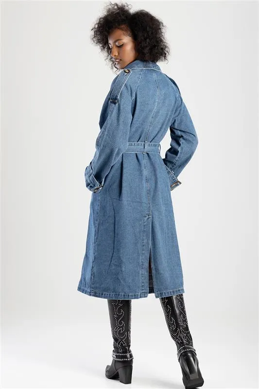 Sissy Boy Holmes Denim Trench Coat
