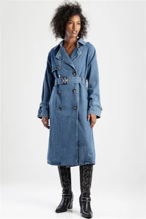 Sissy Boy Holmes Denim Trench Coat