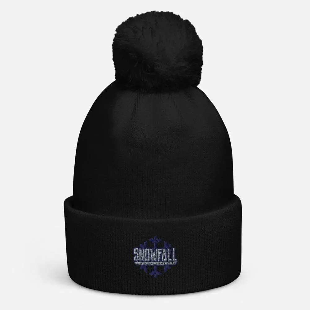 Snowfall (Let Me Describe The World To You) Pom Pom Beanie