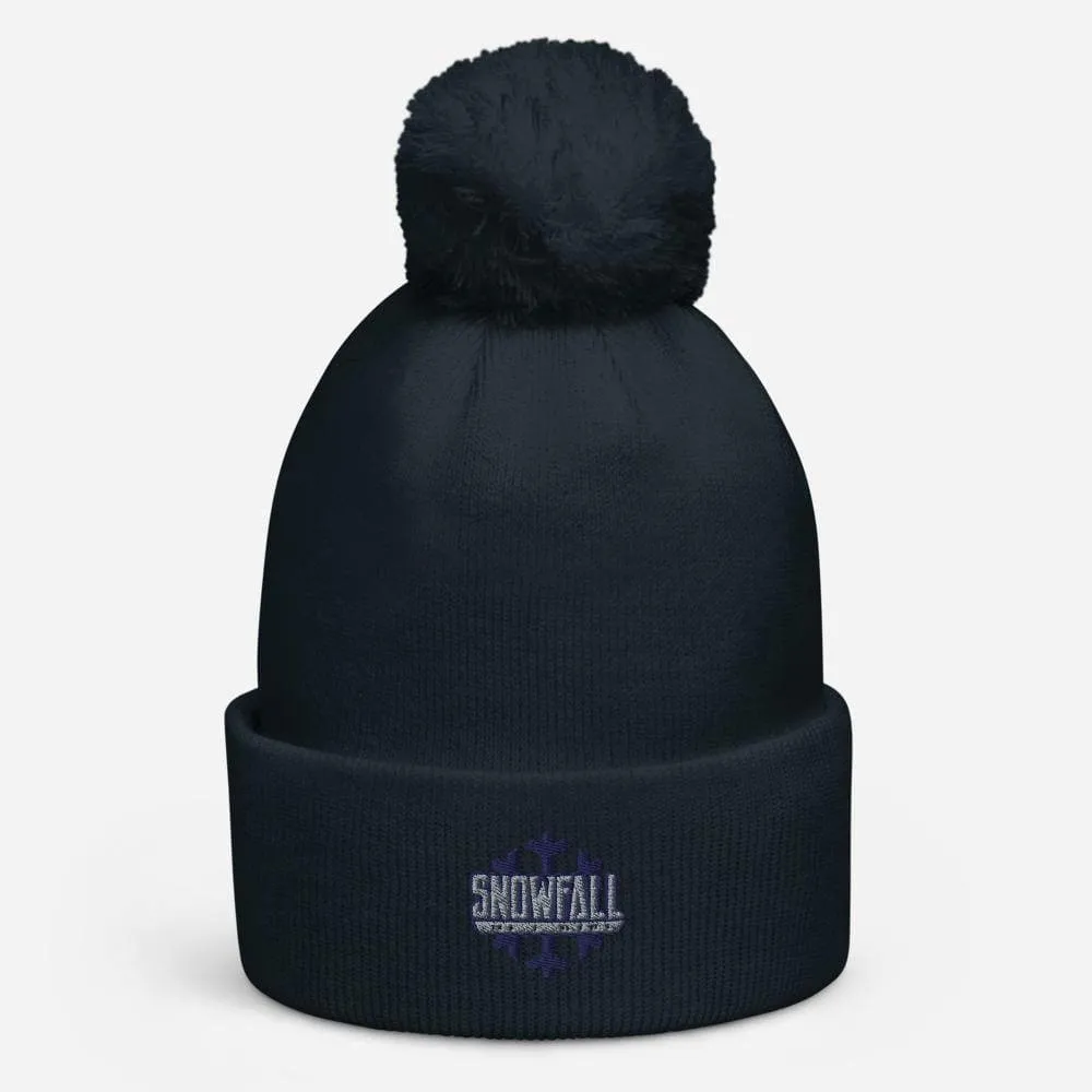 Snowfall (Let Me Describe The World To You) Pom Pom Beanie