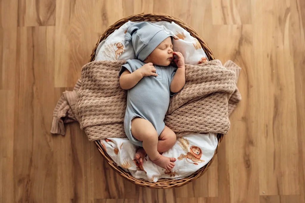 Snuggle Hunny Kids | Zen Ribbed Knotted Beanie