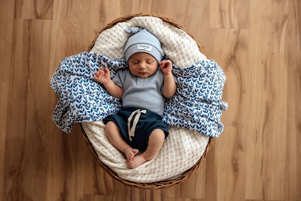Snuggle Hunny Kids | Zen Ribbed Knotted Beanie