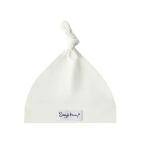 Snuggle Hunny Knotted Beanie - Milk Organic