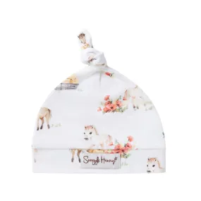 Snuggle Hunny Knotted Beanie - Pony Pals Organic