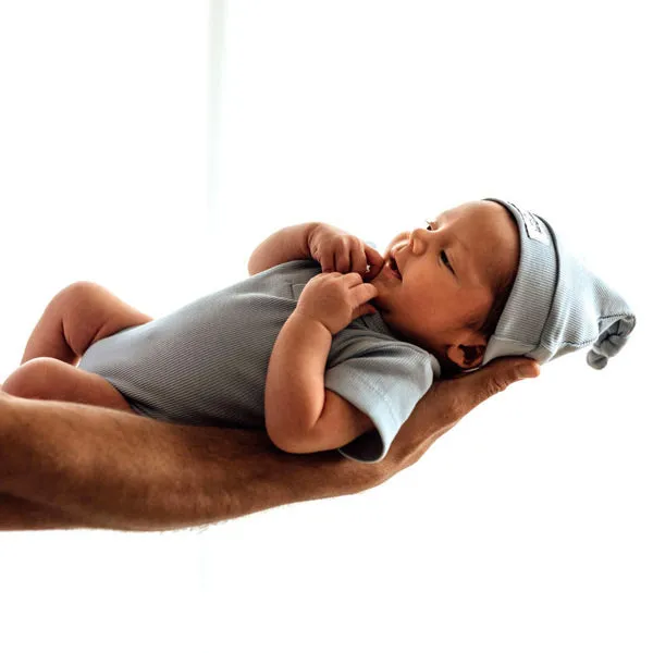Snuggle Hunny Ribbed Knotted Beanie - Zen Organic