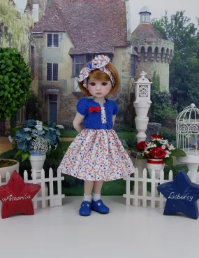 Star Laurels - dress and sweater with shoes for Ruby Red Fashion Friends doll