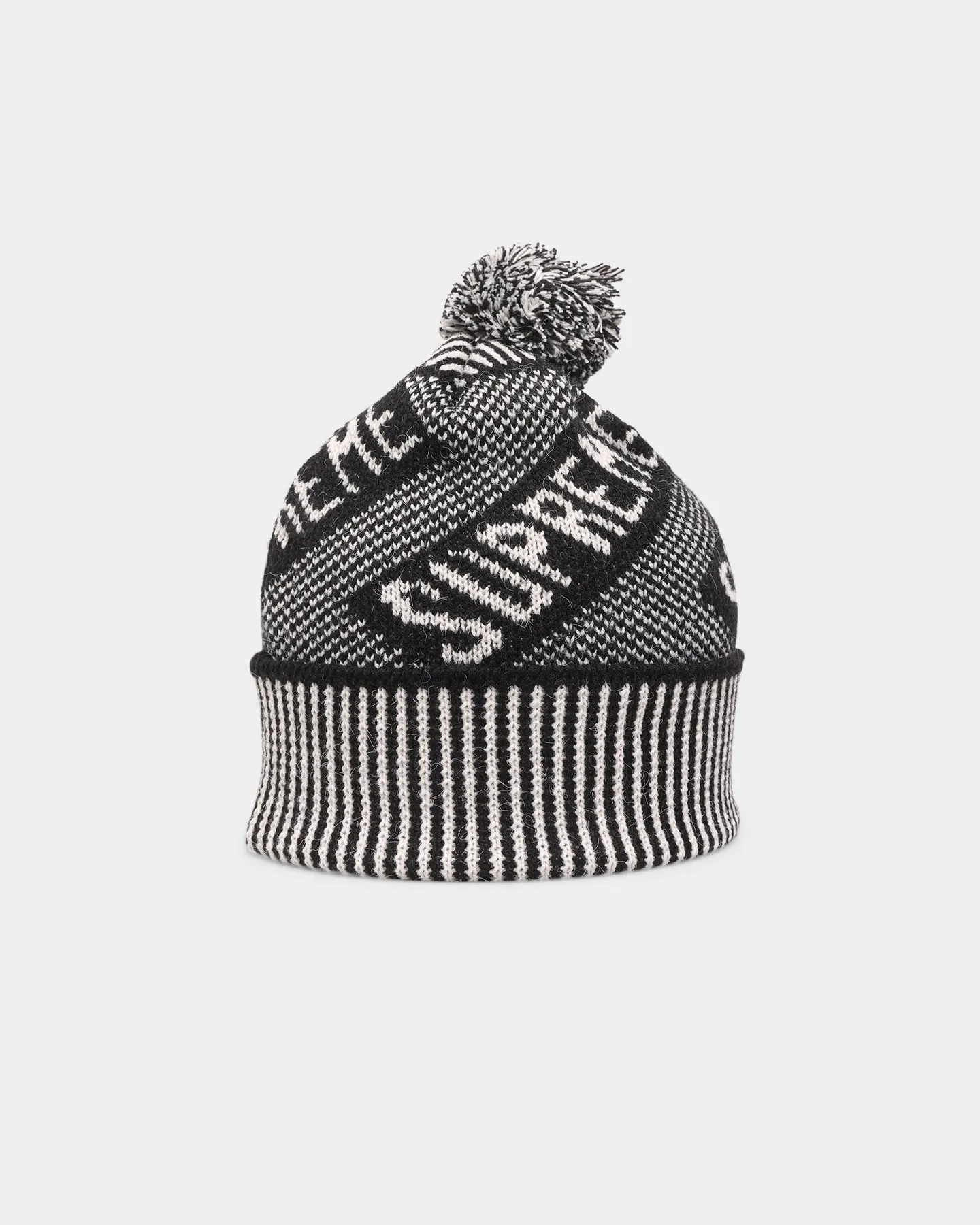 Supreme Banner Beanie Black